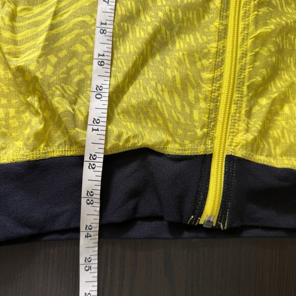 Vintage Adidas Equipment Jacket Mens Medium Zip Up Windbreaker Retro 90s Yellow - Picture 11 of 12